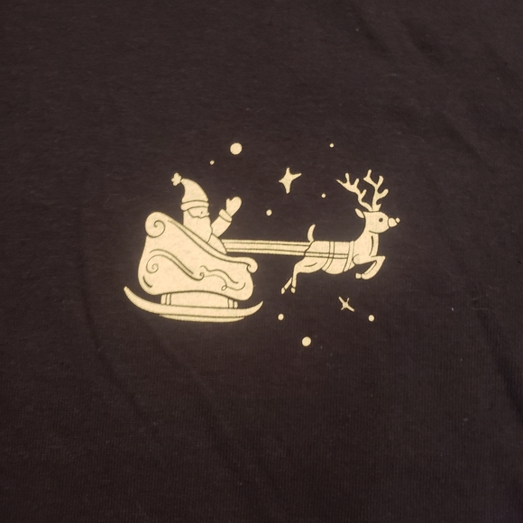 NWOT Merry Christmas Y'all LS Tshirt - Picture 4 of 5